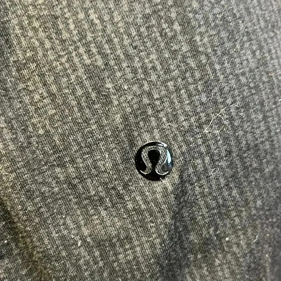 LULULEMON Women’s BLACK TANK Lg open triangle back loose fit workout yoga sporty - Picture 3 of 5